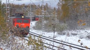 ДВА ПОЕЗДА ПЕРЕСЕКЛИСЬ НА ТРАНССИБЕ