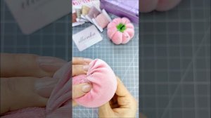 Мастер класс игольница Тыковка. МК тыква своими руками.