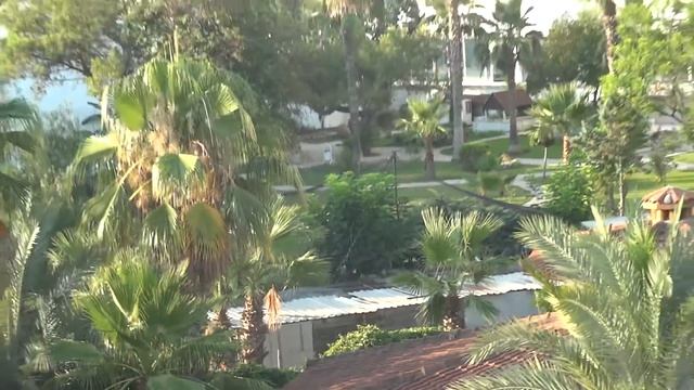 Вид из основного корпуса Queens Park Resort Goynuk 2014 смотреть онлайн