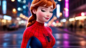 Пример видео от нейросети Vidu AI. Принцесса Анна из мультфильма "Холодное сердце".