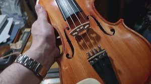 Скрипка 7/8. Rossa. Комментарии мастера