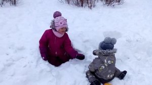 Туннель в сугробе