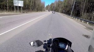 Поездка на Yamaha N-MAХ в сторону Истринского водохранилища