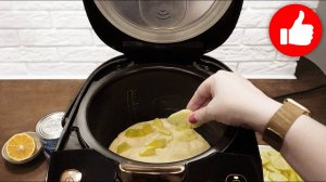 Много лет Готовлю только так! Обалденный яблочный пирог! Лучший рецепт шарлотки в мультиварке к чаю