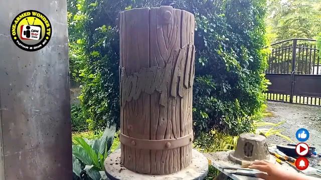 HANDMADE CEMENT CRAFT IDEAS | HOW TO MAKE A LARGE CEMENT PLANTER AT HOME| AMAZING DIY PROJECT смотреть онлайн
