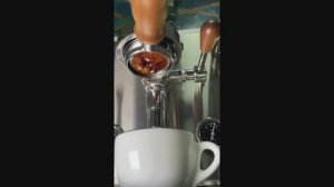 Процедура приготовления капучино