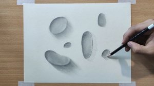 Как нарисовать капли воды карандашом. Простой и понятный урок