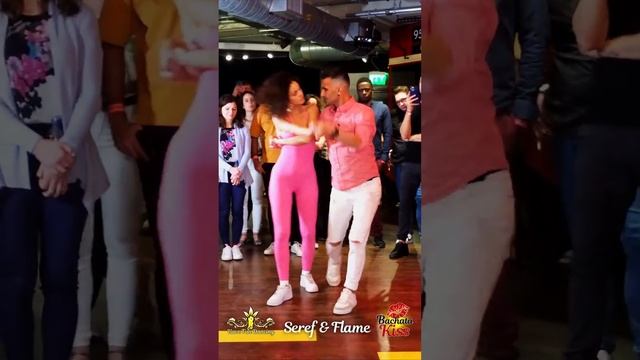 Bachata dance by Seref & Flame at Bachata Kiss💋 in London. #bachata #dance #london #party #shorts смотреть онлайн