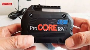 BOSCH PROFESSIONAL PRO CORE 18V 8.0AH BATTERY AND GLI 18V 2200C | BATTERY TEST