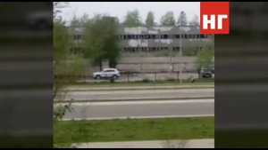 Пожар на КСК в Костанае
