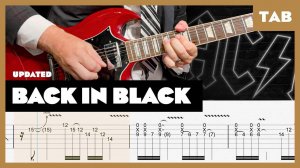 AC/DC - Back in Black (remake) - Guitar Tab | Lesson | Cover | Tutorial