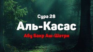 Сура 28 Аль-Касас - Абу Бакр Аш-Шатри