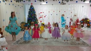 🎄Новогодний утренник 2024❄Песня про конфетку🎄малыши❄ с детского сада "Жулдыз"❄