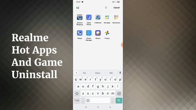 Realme Phone Hot Apps Hot Games Uninstall / Remove / Delete смотреть онлайн