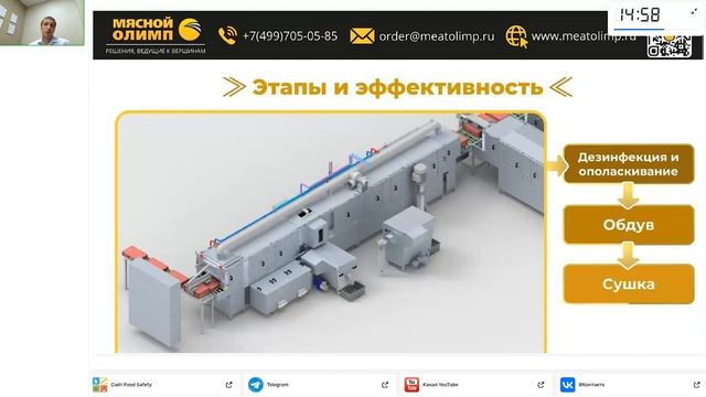 Мойка многооборотной и производственной тары. Эффективные решения | Выступление на вебинаре партнёр