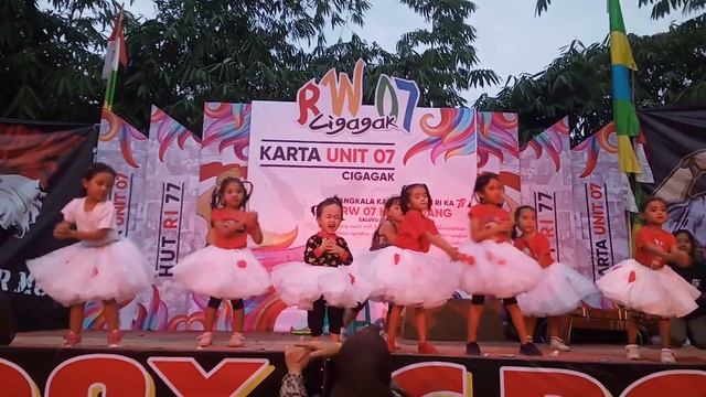 Tari Morena Anak, Milangkala Kamerdekaan RI Ka 77, RW 07 KARTA UNIT 07. Part 4