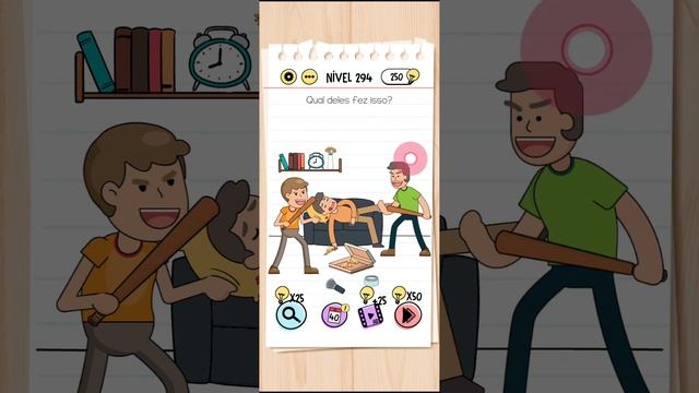 BRAIN TEST NÍVEL 294 смотреть онлайн