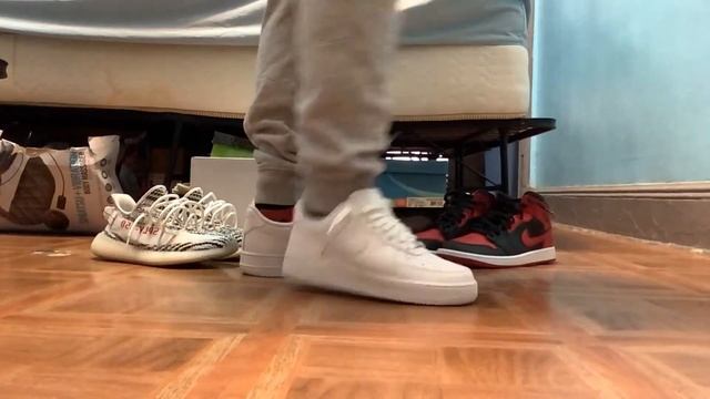 You should ALWAYS have a fresh pair of these!!!! (Nike Air Force 1 ‘07 on feet)