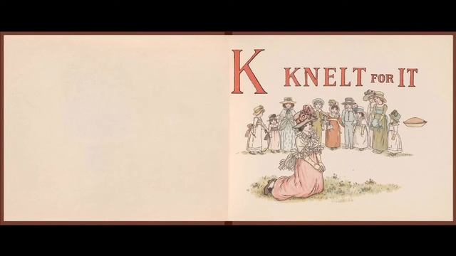 A Apple Pie by Kate Greenaway - video book смотреть онлайн