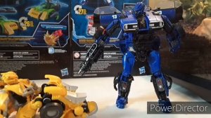 Transformers studios series stop motion SHATTER AND DROPKICK /  DROPKICK TRANSFORMATION