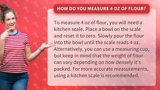 How do you measure 4 oz of flour? смотреть онлайн