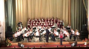 Детские песни. Лесная песенка. Большой детский хор имени Попова.