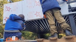 Автонавес с плоской кровлей