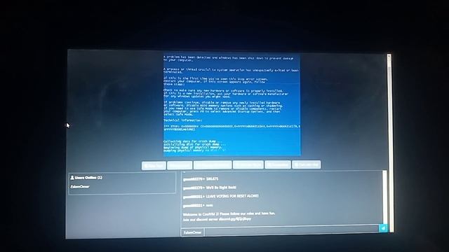 Windows Vista Extended Kernel BSOD CollabVM смотреть онлайн