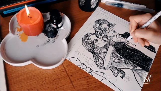 INKTOBER # 3 ☾ Мистика в моей жизни смотреть онлайн