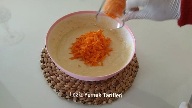 Pamuk Gibi 💯 HAVUÇLU CEVİZLİ KEK - HAVUÇLU KEK TARİFİ - Kek Tarifleri - Beş Çayı Tarifleri 👌