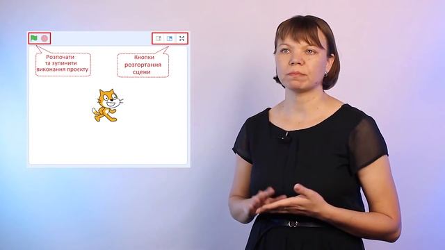 1-Програмуємо в Scratch 5-6 клас-Знайомство з середовищем програмування Scratch смотреть онлайн