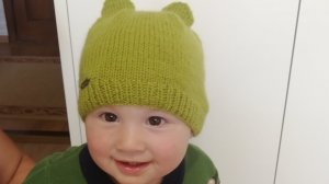 МК. Детская шапочка с ушками!