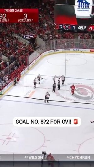 Ovechkin Wants The Goal Record, Scores No. 892