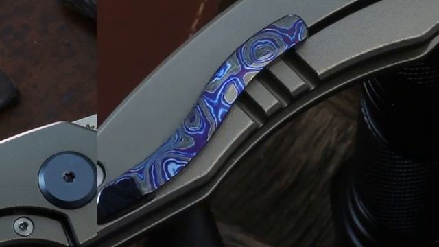 Нож складной Maxace Yu (рукоять апельсиновая корка, сатин, M390) MY04