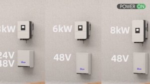 Однофазный низковольтный инвертор Deye LP1 мощностью 3–8 кВт