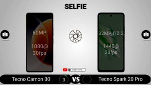 Tecno Camon 30 vs Tecno Spark 20 Pro