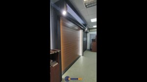 Скоростные рулонные ворота в гараж