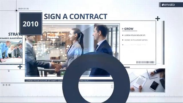 Corporate History Timeline | Adobe Premiere Pro Template смотреть онлайн