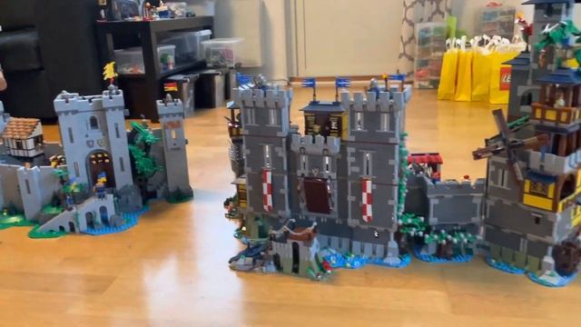 Lion knight’s castle 10305 is ”TINY” compared to my Hightower castle v2.0! смотреть онлайн