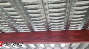 Мезонин на основе фронтальных стеллажей