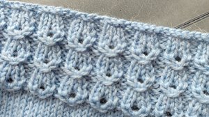 Узор спицами. Описание