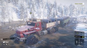 SnowRunner. Амур. Чернокаменск. Строим гараж