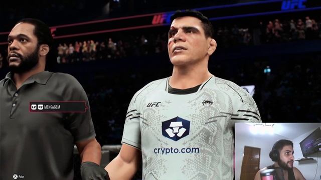 UFC 5 COM WEBCAM AGORA É REALIDADE! PRIMEIRA GAMEPLAY COM WEBCAM NO CANAL.