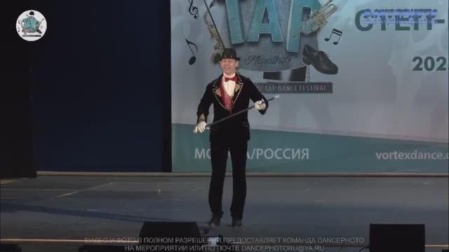 ЭТОТ ТАНЕЦ С ТРОСТЬЮ ВЗОРВАЛ ИНТЕРНЕТ! 😱 Магия степа от Ковалёва П.С. | #GoldenTapDance Ростов