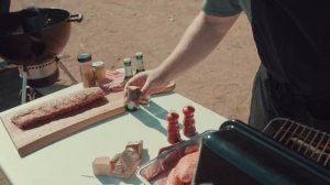 Целая курица в самом компактном гриле Weber Go-Anywhere