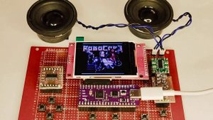 Модульная ретро консоль денди, сега, zx spectrum на RP2040, подготовка к кинескопу!