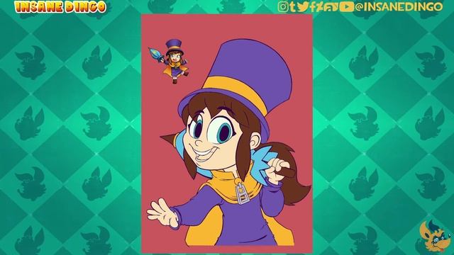 Dingo Draws: Hat Kid! [Time Lapse Drawing] смотреть онлайн