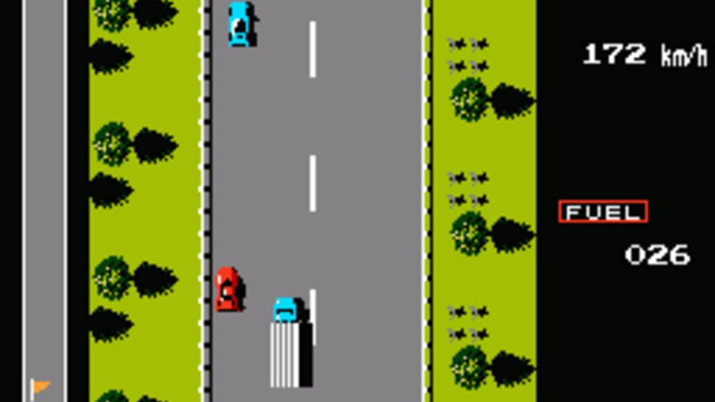 Road Fighter на Денди (NES) - Полное прохождение (100%) (LongPlay) (720p, 60FPS) смотреть онлайн