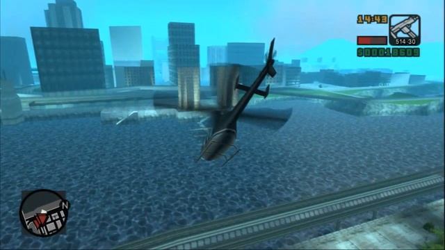 GTA LCS: CBtS helicopter range unlock TRICK! (NEW)