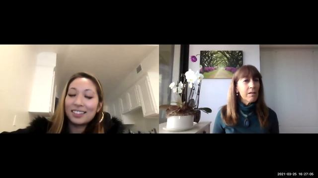 Coaching session demonstration with Nancy Tylim, MCC, March 25, 2021